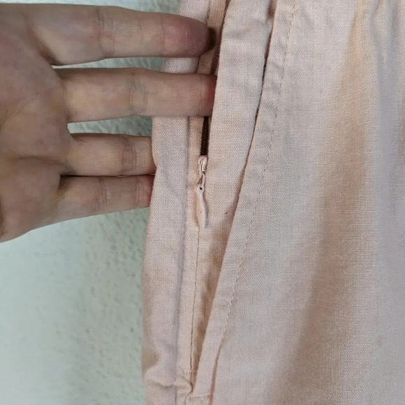 Ambercrombie & Fitch Pink Cotton/Linen Blend Shorts Size XS - Picture 5 of 10